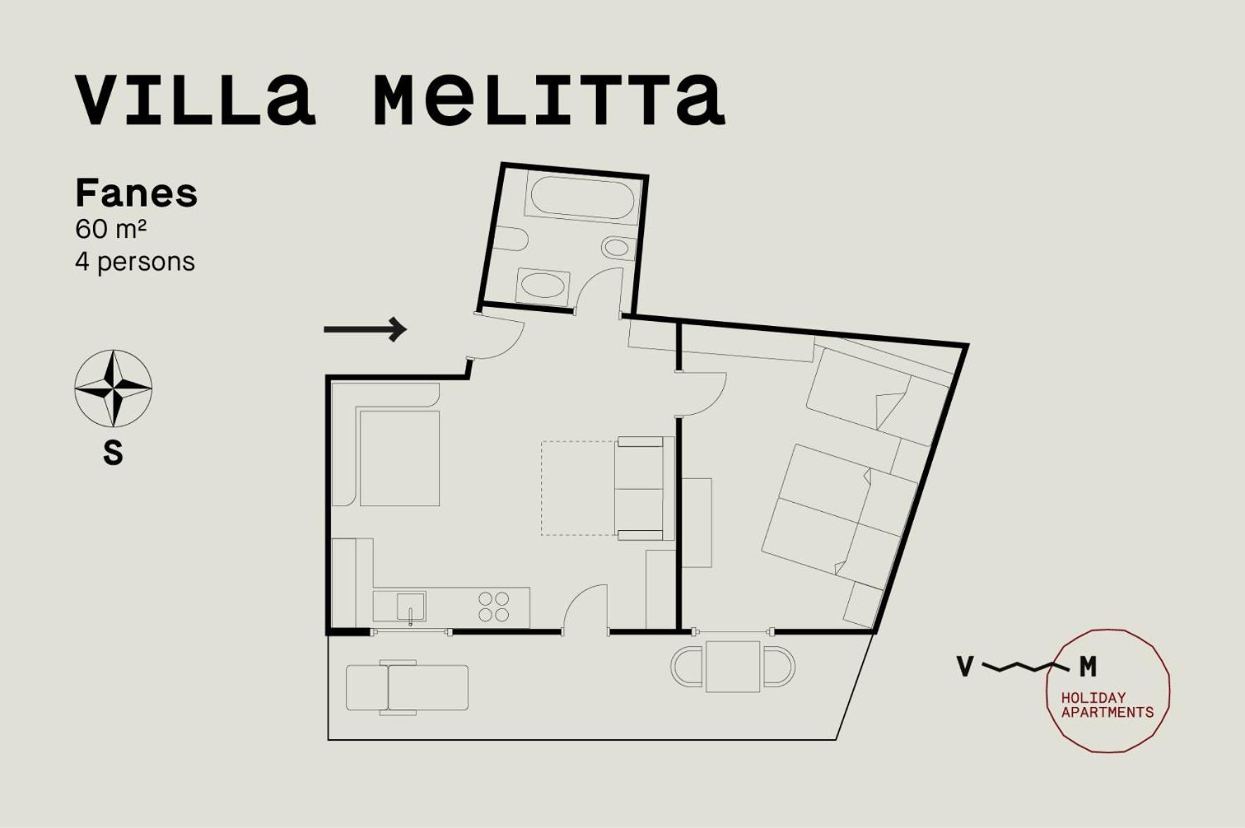 Villa Melitta Сан Вигилио ди Маребе Стая снимка