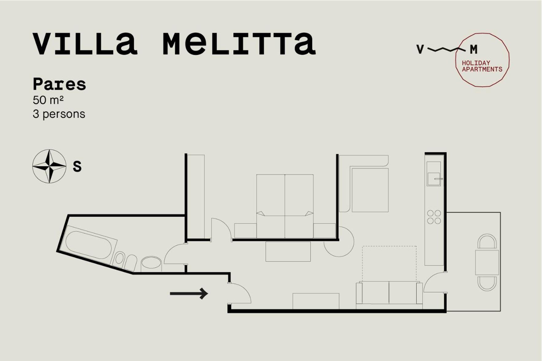 Villa Melitta Сан Вигилио ди Маребе Стая снимка